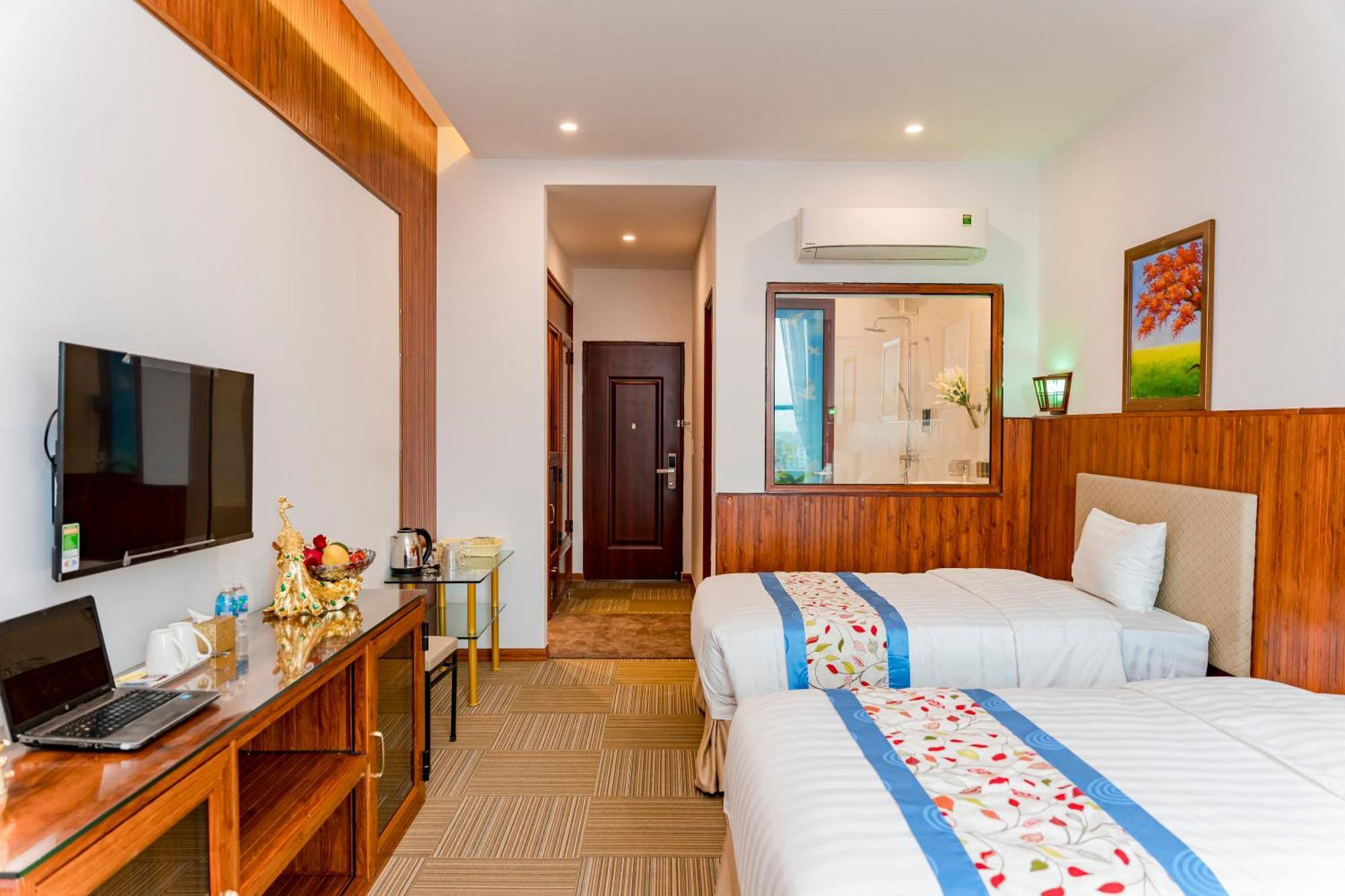 Binh An Nhien Hotel Duong Thanh Exterior photo